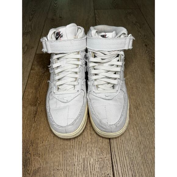 NIKE Air Force 1 '07 Mid Lx Summit White Size 9.5W - Picture 1 of 6